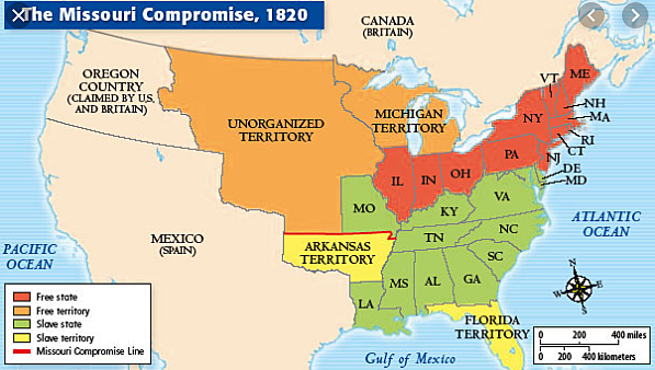 Congress Accepts Missouri Compromise