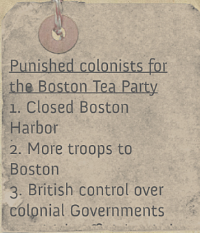 The Intolerable Acts