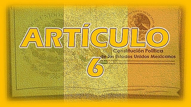 1977 Reforma al Articulo 6o. Constitucional