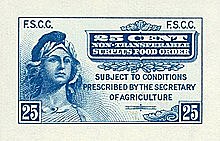 Establishment of the First Food Stamp Program