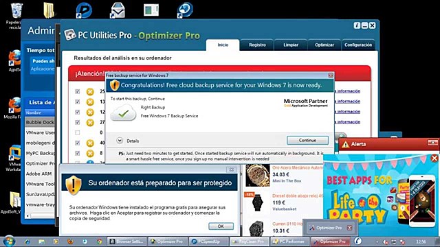 La publicidad a través de Popup llenan las pantallas de los usuarios