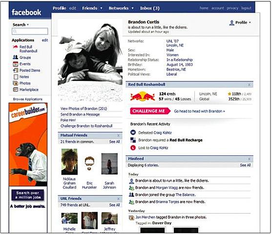 Facebook introduce el concepto de publicidad basada en el comportamiento de los usuarios.