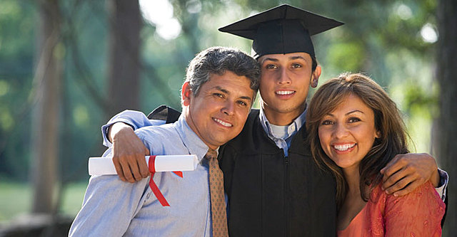 Son graduated High School