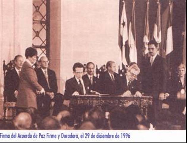 Apoyo a la Construcción del Proceso de Democratización y Establecimiento de la Paz en Guatemala (1996–2003)