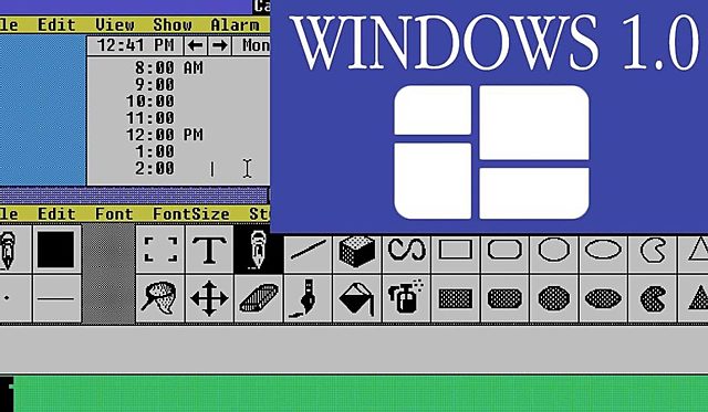 MICROSOFT LANZA WINDOWS 1.0