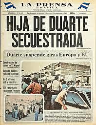 Hija de Presidente Duarte es secuestrada