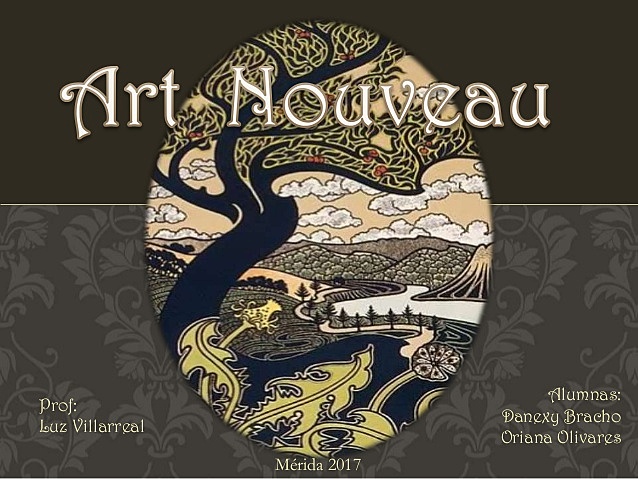 Nace el Art Nouveau.