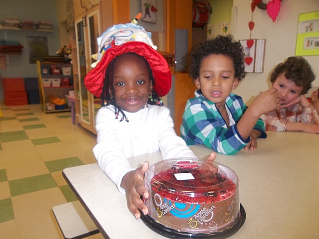 Ma fete a la garderie