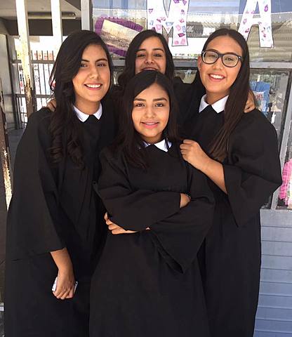 Me gradué de la secundaria