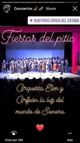 Participe con la OCES en Fiestas del Pitic