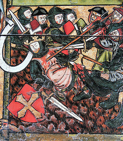 Olav den Hellige dør i Slaget på Stiklestad