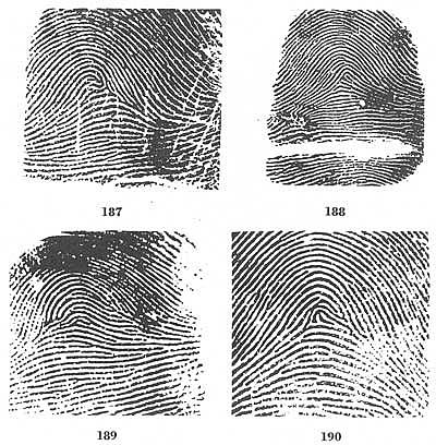First fingerprint used in an investigation