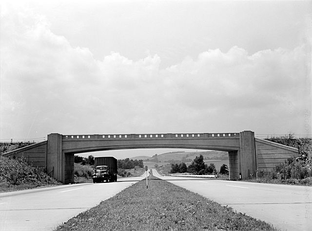 The Opening of the Pennsylvania Turnpike