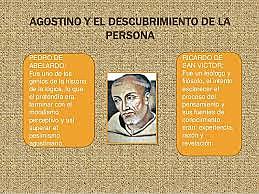 Agostino y el ´´descubrimiento´´ de la persona