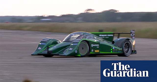 NEW ELECTRIC WORLD LAND SPEED RECORD