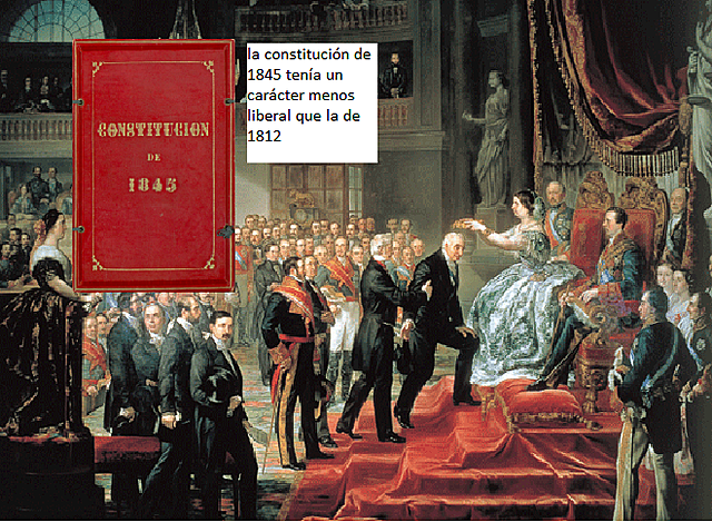 Constitución moderada de 1845