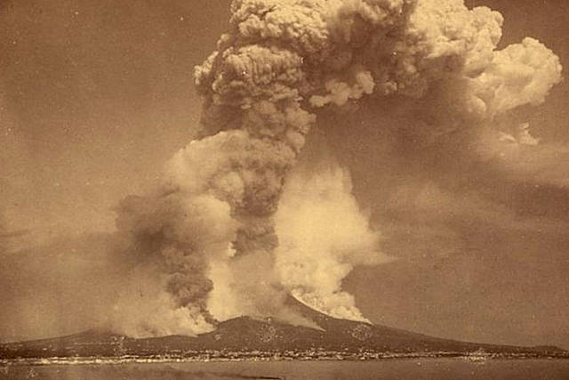Krakatoa Eruption, Java/Sumatra