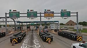 The opening of the Pennsylvania turnpike