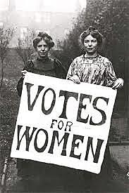 Women's suffrage gains traction