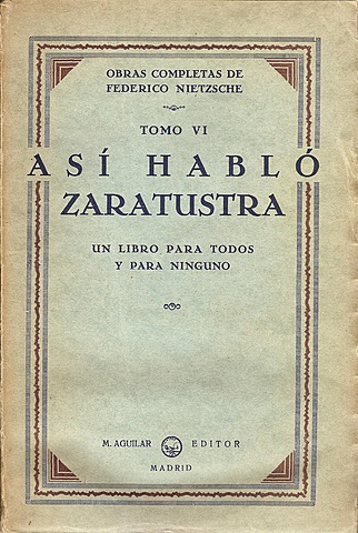 Nietzsche publica “Así habló Zaratustra”
