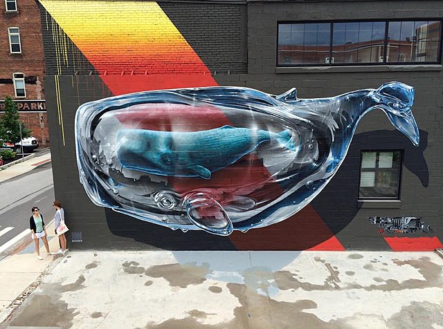 Emmie - Verticalité / Horizontalité / Nevercrew, Street art