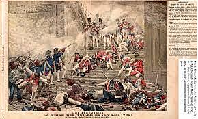 Prise des Tuilerie : chute de la royauté