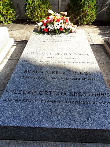 Muerte de José Ortega y Gasset.