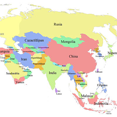 Timeline: Azië 1945-2001