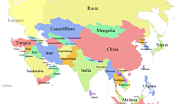 Timeline: Azië 1945-2001