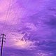 Cielo morado