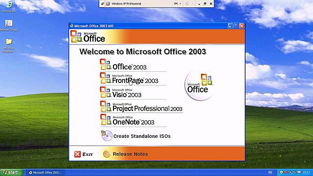 Lanzamiento Microsoft Office System