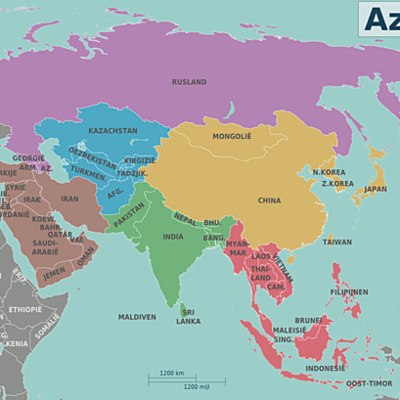 Timeline: Azië 1945 - nu