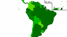 Timeline: Latijns-Amerika 1945 - nu