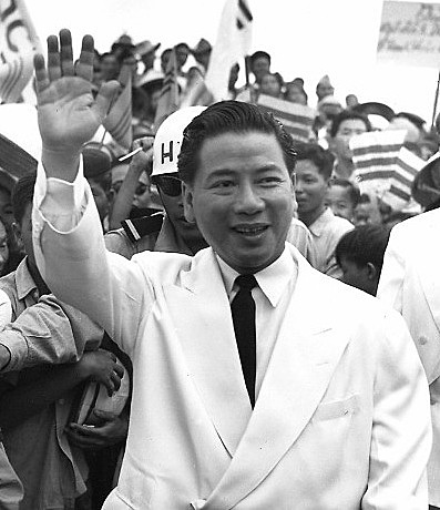 Ngô Đình Diệm president van Zuid-Vietnam