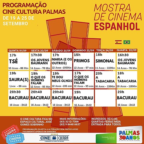 Mostra de Cinema Espanhol - Cine Cultura