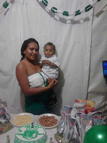 El primer cumpleaños de mi bebe