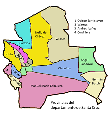 DEPARTAMENTO DE SANTA CRUZ