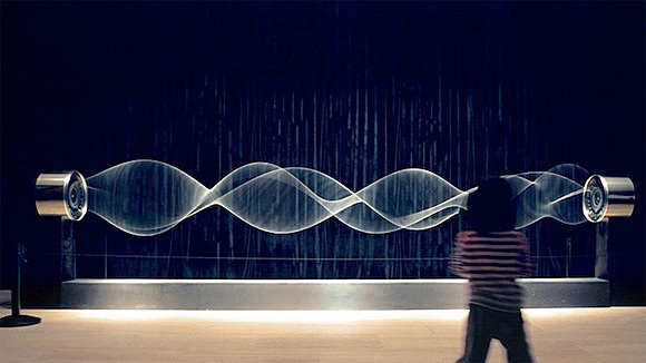 El sonido viaja a través del aire