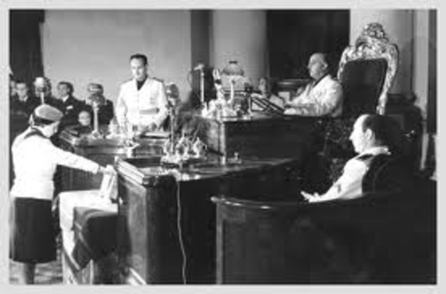 Creación del Consejo Nacional de la FET y de las JONS