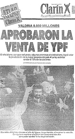 Privatización de YPF