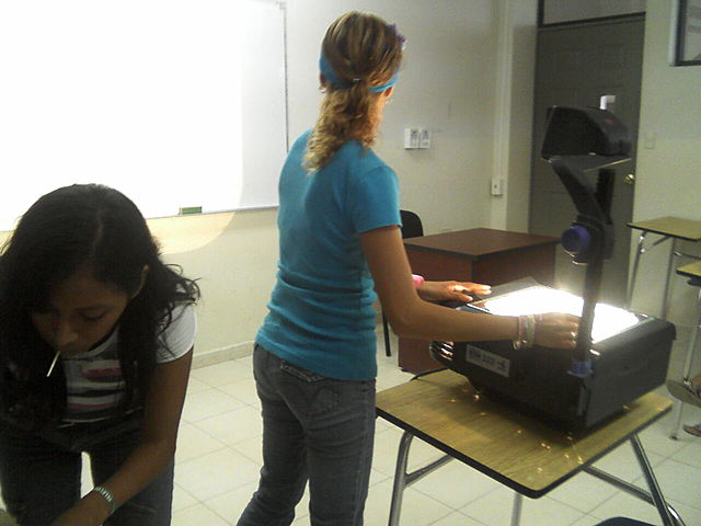 Proyector de acetatos