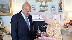 Dr. Yacoub was knighted  by Queen Elizabeth II
