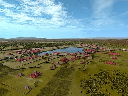 Surgimento da cidade de Kaminalijuyu