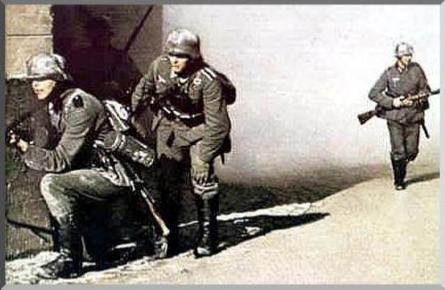 Germany begins occupation of Denmark and invades Norway.