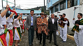 Timeline: Hechos sociales, políticos y festivos en el cantón Sigchos del año 2019