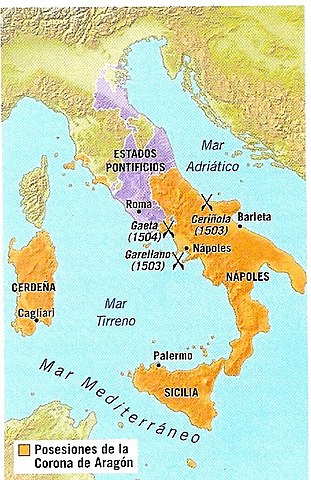 La expansión por el Mediterráneo: Italia