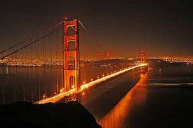 the Golden bridge begin in San Francisco