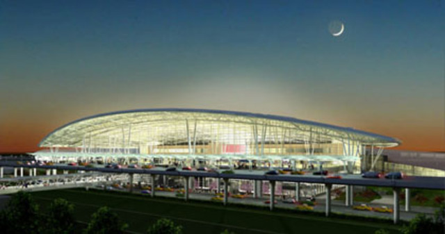 Arriving at Indianapolis International Airport