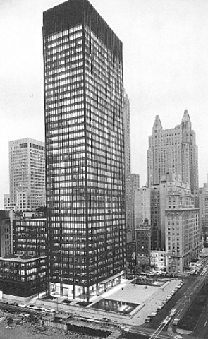 Seagram Buildging, Mies van der Rohe