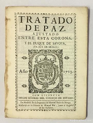 El tractat d'Utrecht